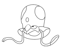 Tentacool Coloriage En Ligne